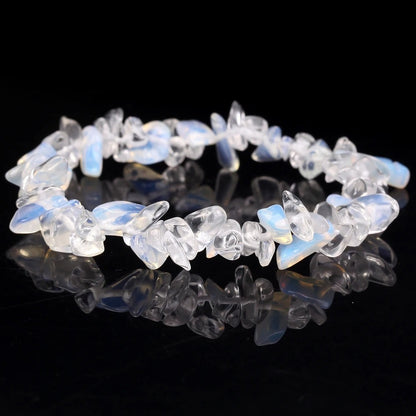 Chip Bead Stretch Bracelet 7.5inch