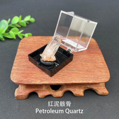 Micro Mineral Box Raw Crystal GemstoneCollection Box