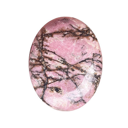 Oval Palm Stone, Polished Oval Gemstone Pocket Palm Stone Gift