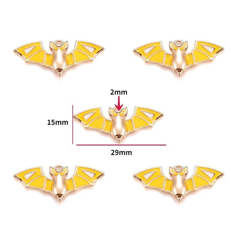5PCS Halloween Style Theme Jewelry Making Findings Charm #2