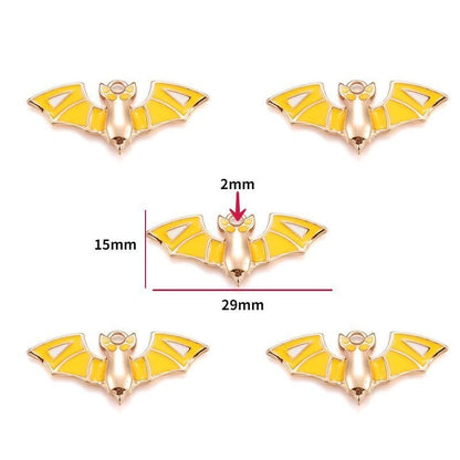 5PCS Halloween Style Theme Jewelry Making Findings Charm #2