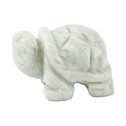 Turtle Statue Hand Carved Animal Figurine