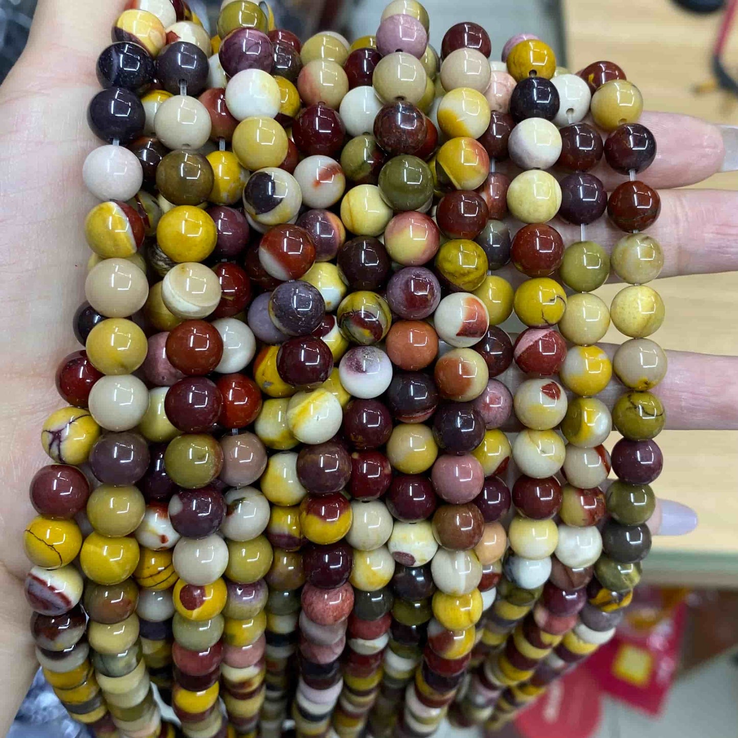 Wholesale Gemstone Beads 4mm 6mm 8mm 10mm 12mm-Loose Bead -Free Shipping （I）