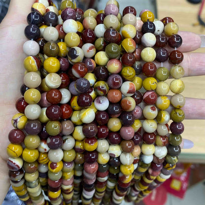Wholesale Gemstone Beads 4mm 6mm 8mm 10mm 12mm-Loose Bead -Free Shipping （I）