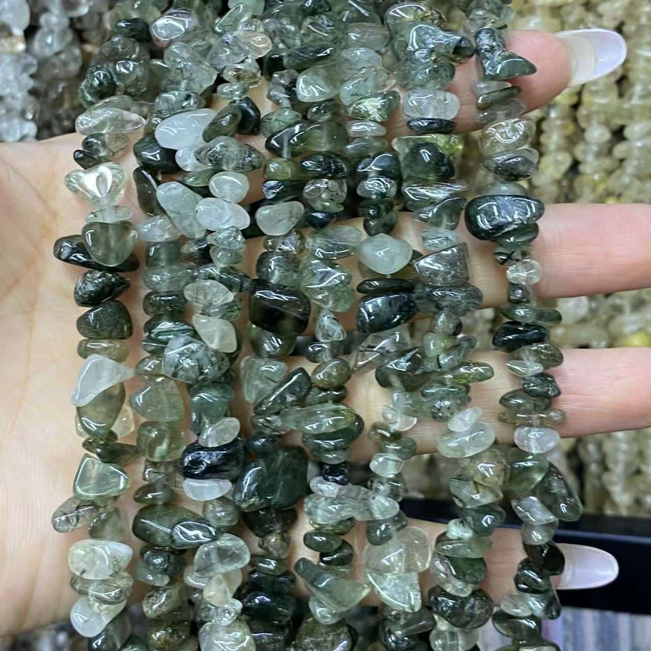 Freeform Chip Beads 3-8mm Gemstone/Quartz/Jasper/Agate