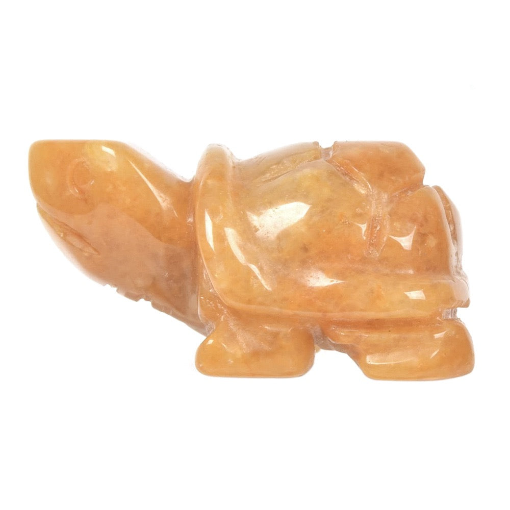 Turtle Statue Hand Carved Animal Figurine