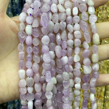 Irregular Smooth Beads 6-8mm Gemstone/Quartz/Jasper/Agate