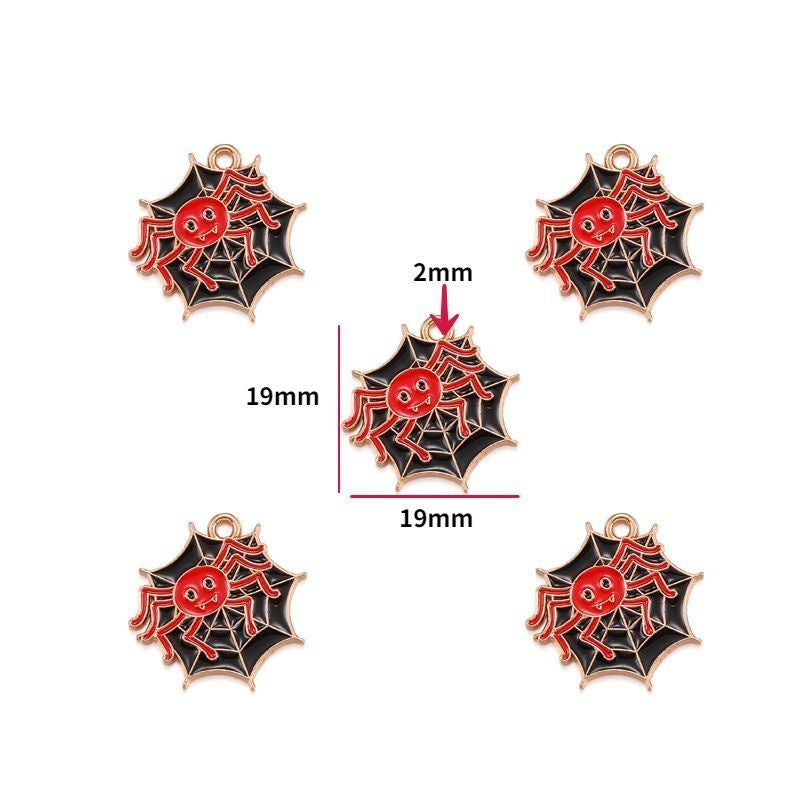 5PCS Halloween Style Theme Jewelry Making Findings Charm #2