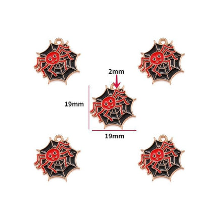 5PCS Halloween Style Theme Jewelry Making Findings Charm #2