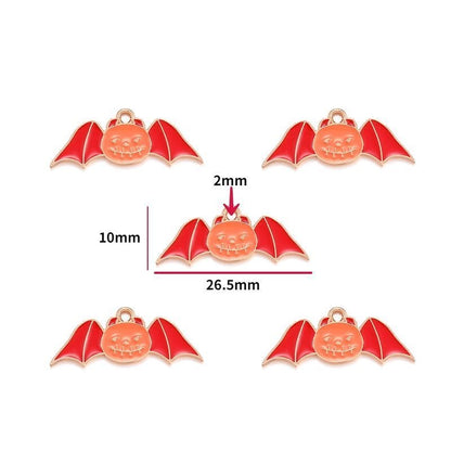 5PCS Halloween Style Theme Jewelry Making Findings Charm #2