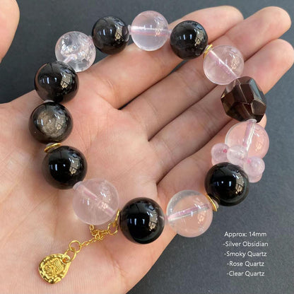 Natural Designer Healing Crystal Bracelet Mutiple Styles