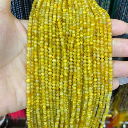 2mm 3mm 4mm Round Tigers Eye Beads