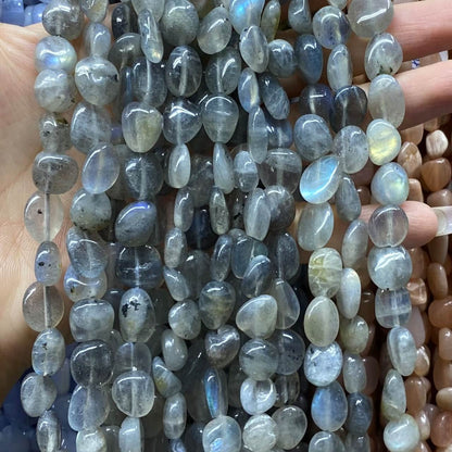 Irregular Smooth Beads 6-8mm Gemstone/Quartz/Jasper/Agate