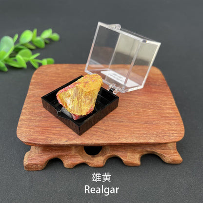 Micro Mineral Box Raw Crystal GemstoneCollection Box
