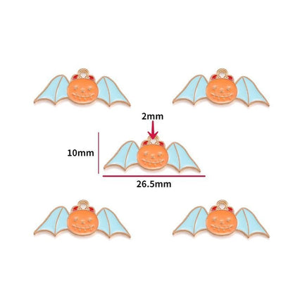 5PCS Halloween Style Theme Jewelry Making Findings Charm #2