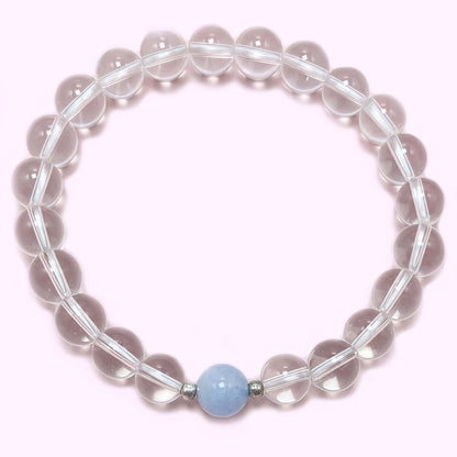 Clear Quartz to Improve Sleep Crystal Bracelet