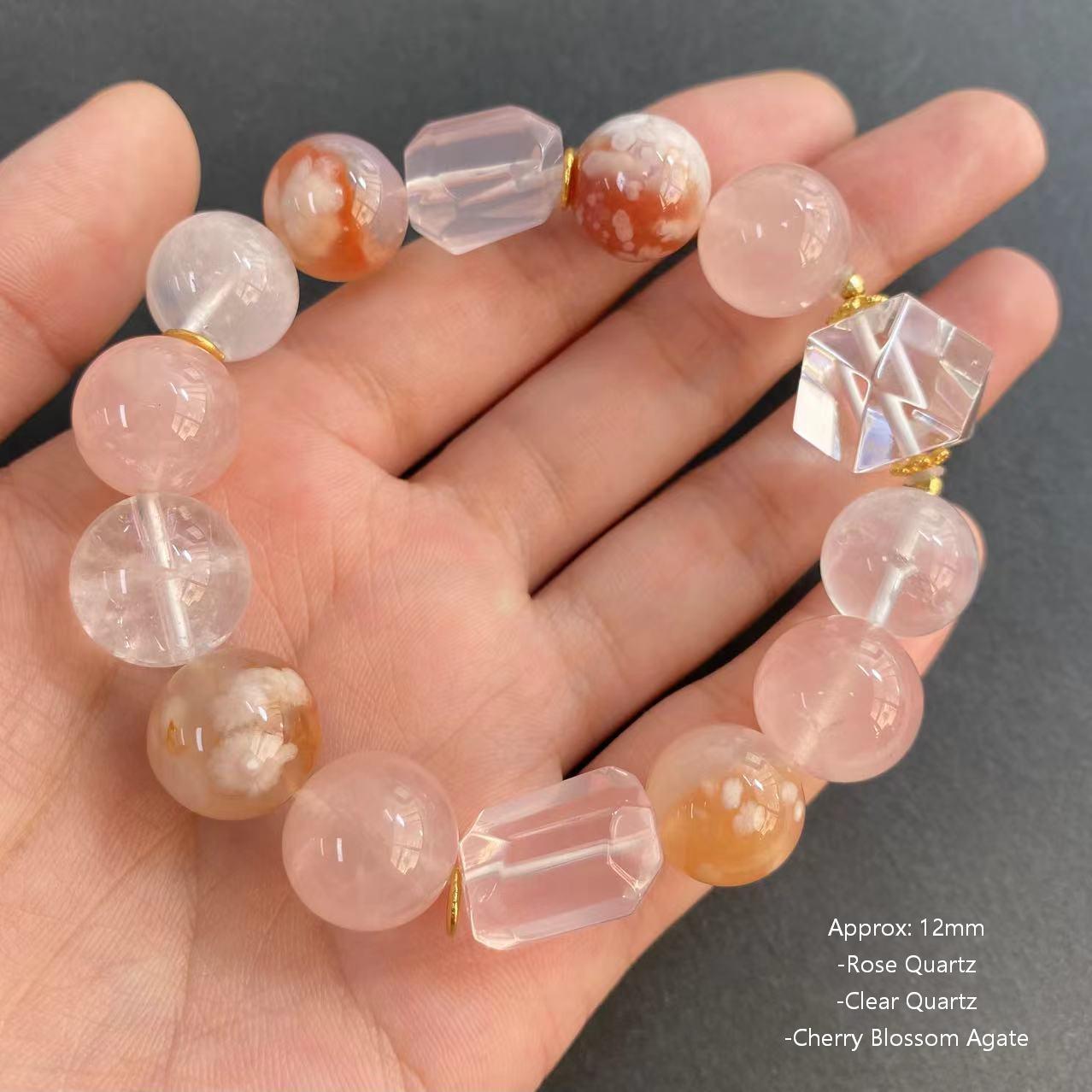 Natural Designer Healing Crystal Bracelet Mutiple Styles