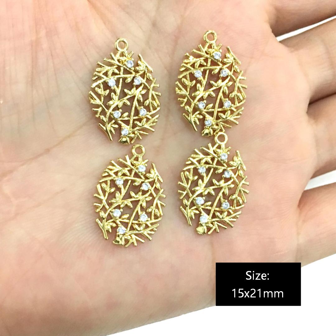 Jewelry Making Findings for All Use Gold Color #222