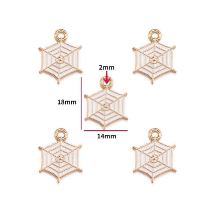 5PCS Halloween Style Theme Jewelry Making Findings Charm #2