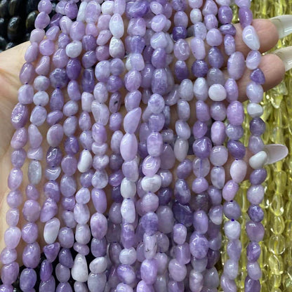 Irregular Smooth Beads 6-8mm Gemstone/Quartz/Jasper/Agate