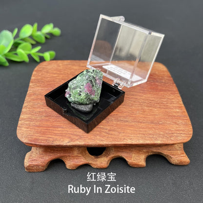 Micro Mineral Box Raw Crystal GemstoneCollection Box