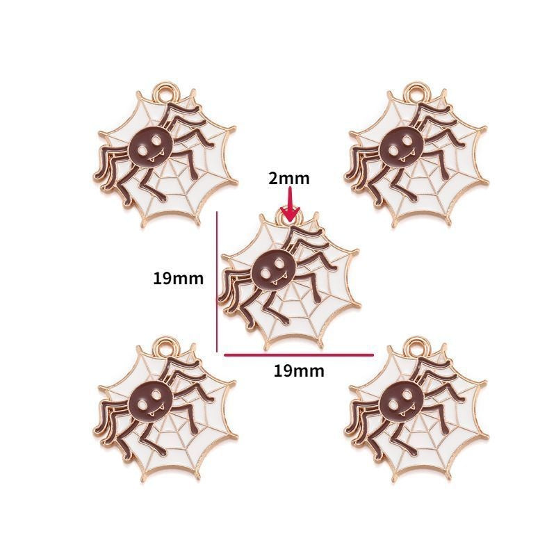 5PCS Halloween Style Theme Jewelry Making Findings Charm #2