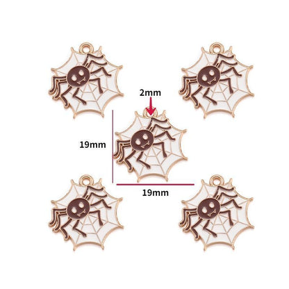 5PCS Halloween Style Theme Jewelry Making Findings Charm #2