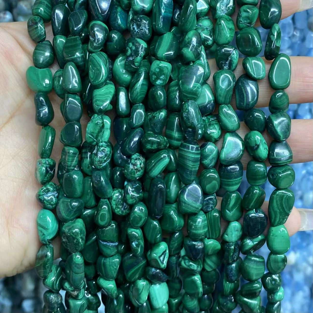 Irregular Smooth Beads 6-8mm Gemstone/Quartz/Jasper/Agate