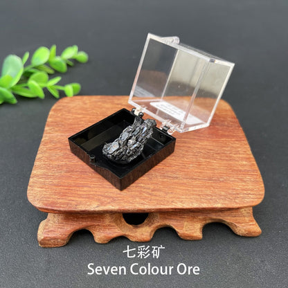 Micro Mineral Box Raw Crystal GemstoneCollection Box