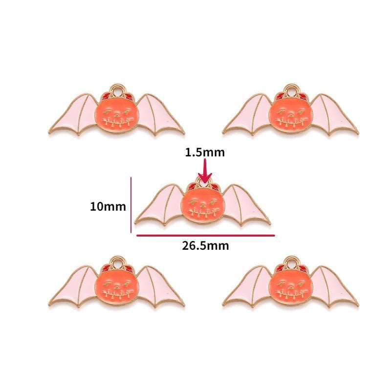 5PCS Halloween Style Theme Jewelry Making Findings Charm #2
