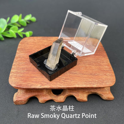 Micro Mineral Box Raw Crystal GemstoneCollection Box