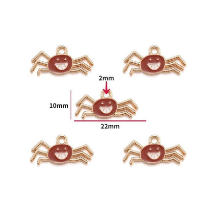 5PCS Halloween Style Theme Jewelry Making Findings Charm #2