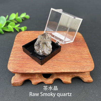 Micro Mineral Box Raw Crystal GemstoneCollection Box
