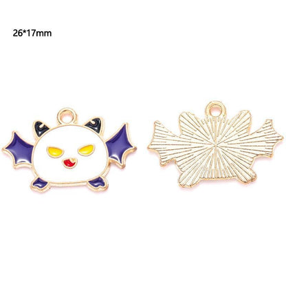 5PCS Halloween Style Theme Jewelry Making Findings Charm #2