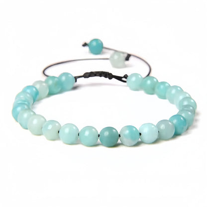 Beads Bracelet Adjustable Rope String Braided Bracelets 4mm 6mm 8mm