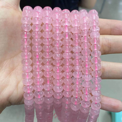 Round Rondelle Beads 2x4mm 4x6mm 5x8mm Quartz/Jasper/Agate