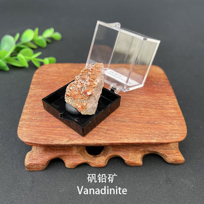 Micro Mineral Box Raw Crystal GemstoneCollection Box