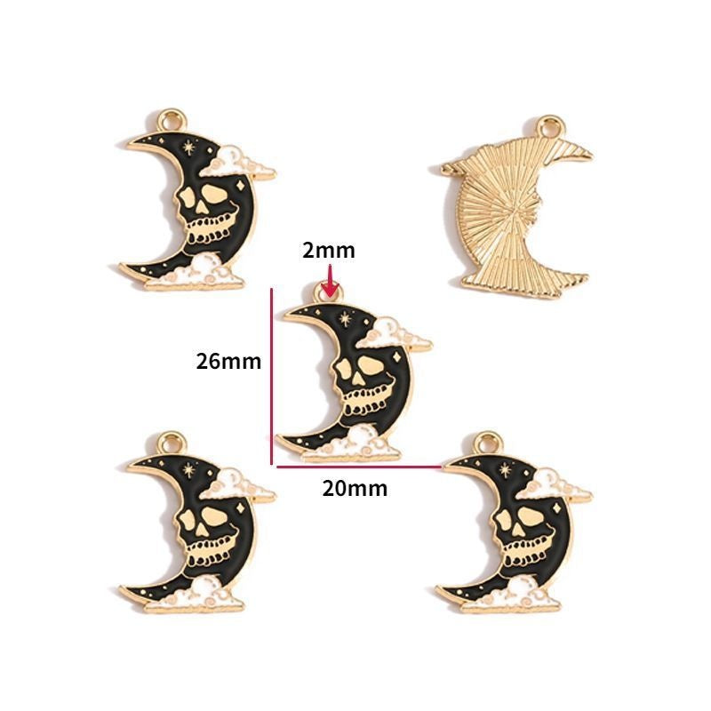 Gothic Black Theme Collection Jewelry Making Findings Charm