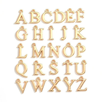 Alphabet Set Jewelry Making Findings Charm