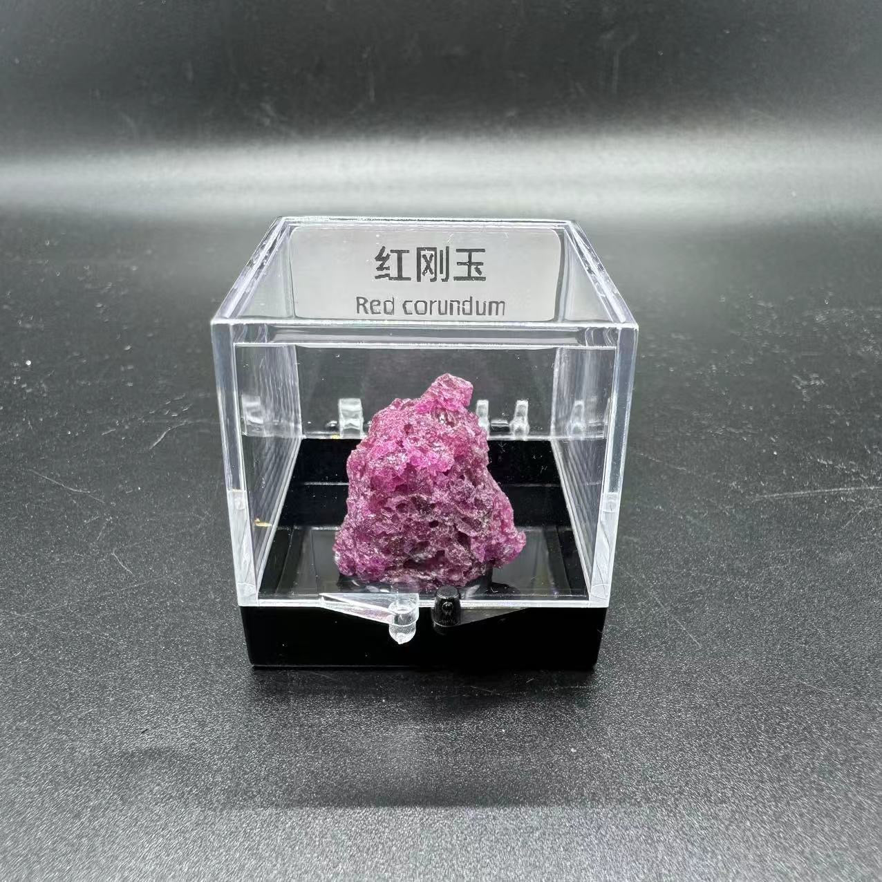 Micro Mineral Box Raw Crystal GemstoneCollection Box