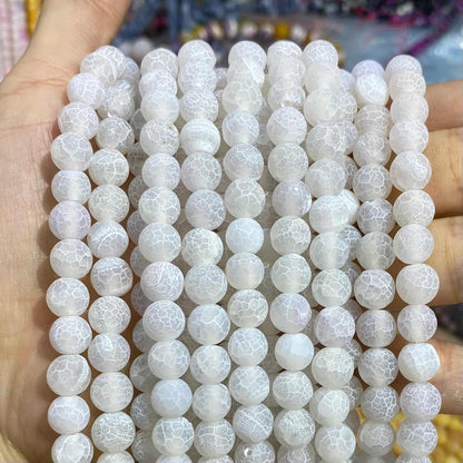 #1 Round Aagte Beads 6mm/8mm/10mm/12mm