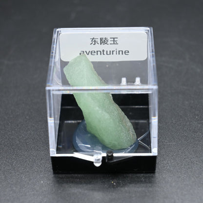 Micro Mineral Box Raw Crystal GemstoneCollection Box