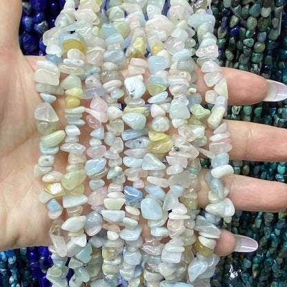 Freeform Chip Beads 3-8mm Gemstone/Quartz/Jasper/Agate