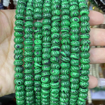 Round Rondelle Beads 2x4mm 4x6mm 5x8mm Quartz/Jasper/Agate