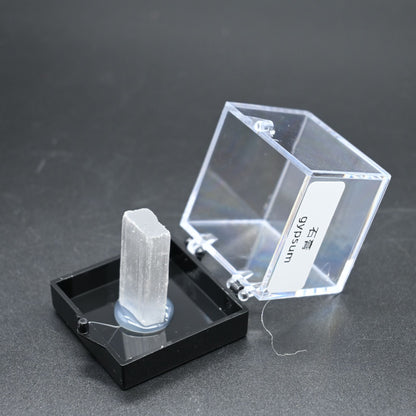 Micro Mineral Box Raw Crystal GemstoneCollection Box