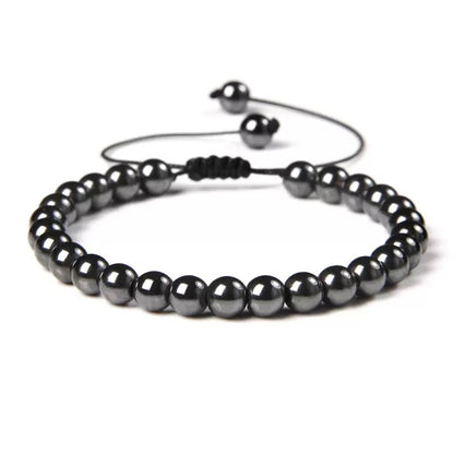 Beads Bracelet Adjustable Rope String Braided Bracelets 4mm 6mm 8mm