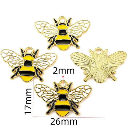 Honey Bee Collection Jewelry Making Findings Charm