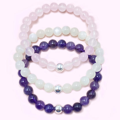 Triple Love Crystal Bracelet for Love and Relationship