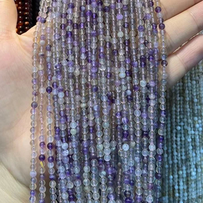 2mm 3mm 4mm Round Fluorite Beads
