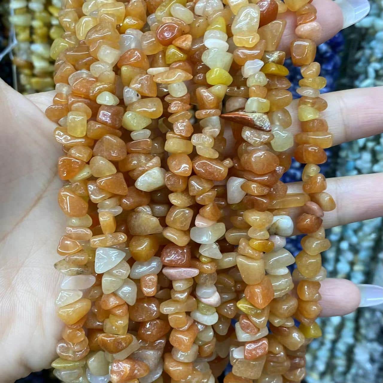 Freeform Chip Beads 3-8mm Gemstone/Quartz/Jasper/Agate